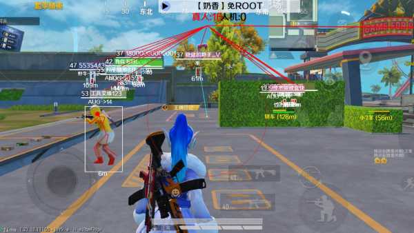 和平精英辅助【蜜雪冰城直装V3.0】人机识别  子弹追踪 开火自瞄 人物透视